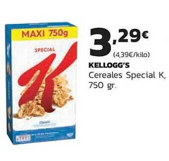 Supermercados Lupa Kellogg's cereales special k oferta