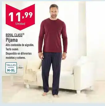 ALDI Royal class pijama oferta