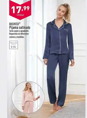 Queentex pijama satinado