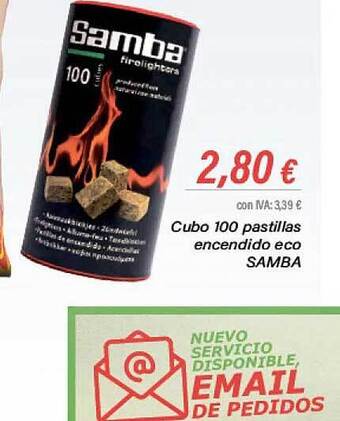 Cash Ifa Cubo 100 pastillas encendido eco samba oferta