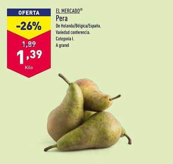 ALDI El mercado pera oferta