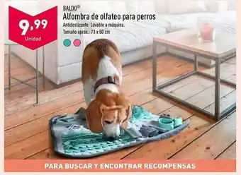 ALDI Baldo alfombra de olfateo para perros oferta