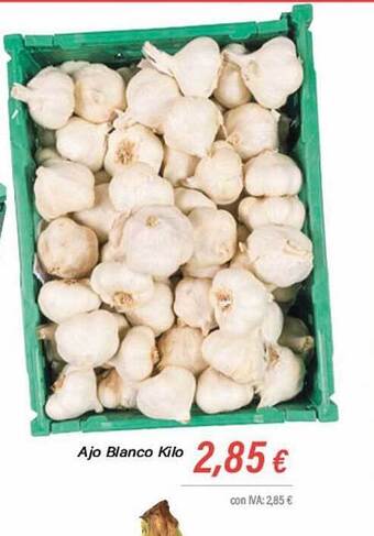 Cash Ifa Ajo blanco kilo oferta