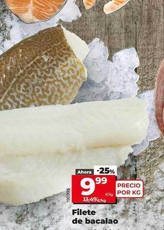 Dia Filete de bacalao oferta