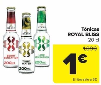 Carrefour Tónicas royal bliss oferta
