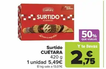 Carrefour Surtido cuétara oferta