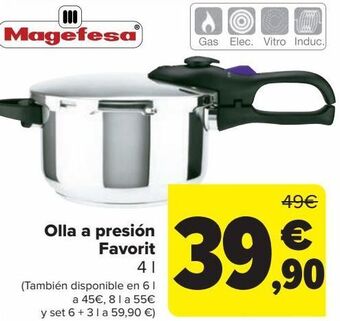 Carrefour Magefesa olla a presión favorit oferta