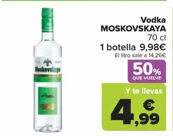 Carrefour Vodka moskovskaya oferta