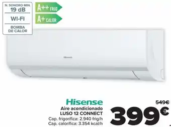 Carrefour Hisense aire acondicionado luso 12 connect oferta