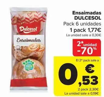 Carrefour Ensaimadas dulcesol oferta