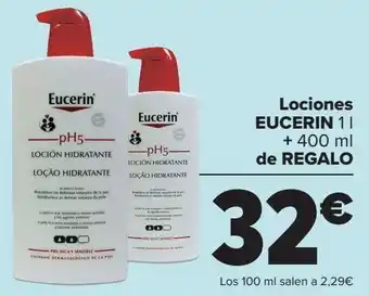 Carrefour Lociones eucerin oferta