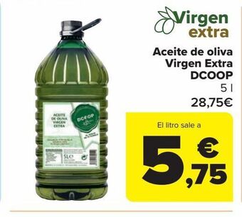 Carrefour Aceite de oliva virgen extra dcoop oferta