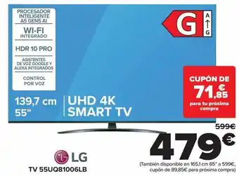 Carrefour Lg tv 55uq8100lb oferta
