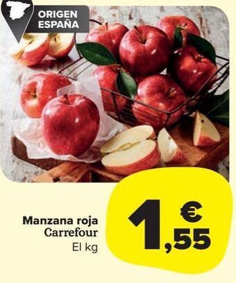 Carrefour Market Manzana roja oferta