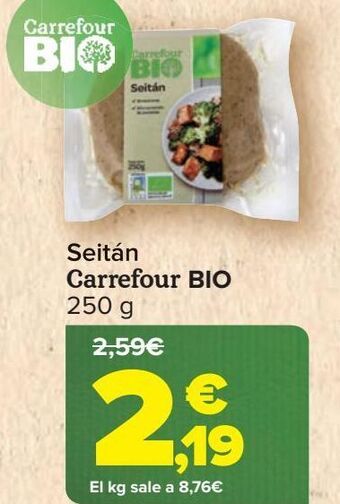 Carrefour Seitán carrefour bio oferta