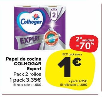 Carrefour Market Papel de cocina colhogar expert oferta