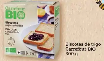 Carrefour Biscotes de trigo carrefour bio oferta