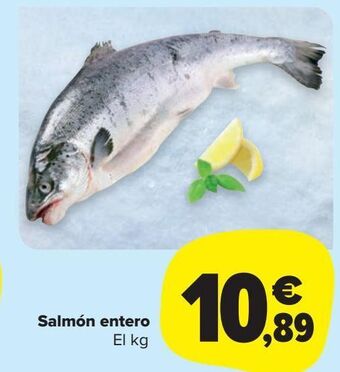 Carrefour Market Salmon entero oferta