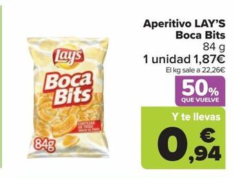 Carrefour Market Aperitivo lay's boca bits oferta