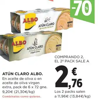 El Corte Inglés Atún claro algo oferta
