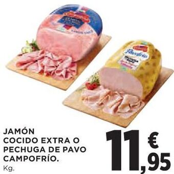 El Corte Inglés Jamón cocido extra oferta