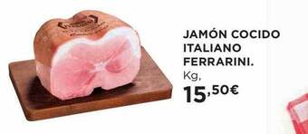 Hipercor Jamón cocido italiano ferrarini oferta