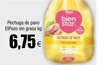 FROIZ Pechuga de pavo elpozo sin grasa oferta