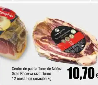 FROIZ Centro de paleta torre de nuñez gran reserva raza duroc oferta