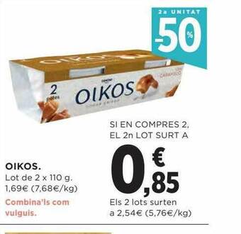 Hipercor Oikos oferta