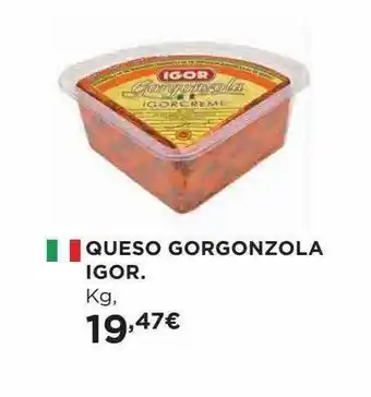 Hipercor Queso gorgonzola igor oferta
