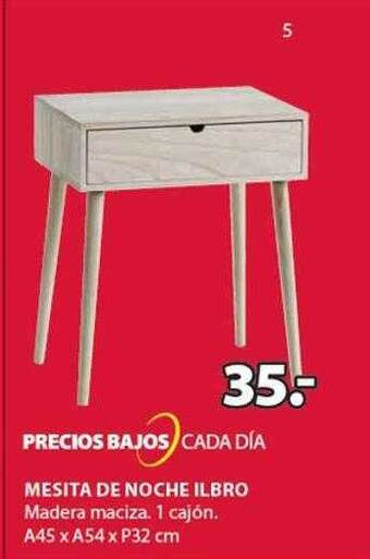 JYSK Mesita de noche ilbro oferta