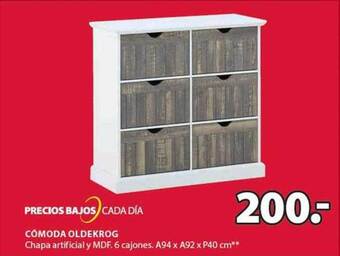 JYSK Comoda oldekrog oferta