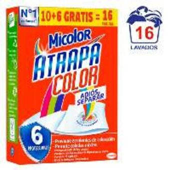 FROIZ Toallitas micolor atrapa color 10+6u oferta