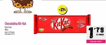 AhorraMas Chocolatina kit-kat oferta