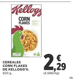 Supercor Cereales corn flakes de kellogg's oferta