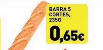 Hiperber Barra 5 cortes oferta