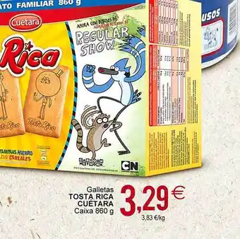 Plenus Supermercados Galletas tosta rica cuétara oferta