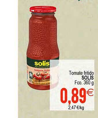 Plenus Supermercados Tomate fritido solis oferta
