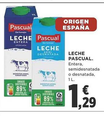 Supercor Leche pascual oferta