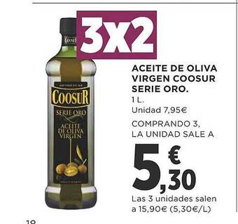 Supercor Aceite de oliva virgen coosur serie oro oferta