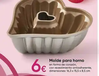 Molde para horno
