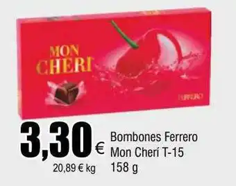 FROIZ Bombones ferrero mon cherí t-15 oferta