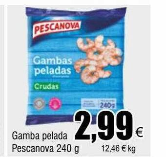 FROIZ Gamba pelada pescanova oferta