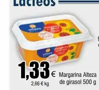 FROIZ Margarina alteza de girasol oferta