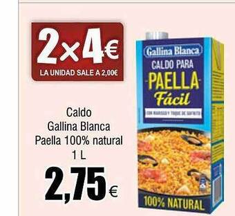 FROIZ Caldo gallina blanca paella 100% natural oferta