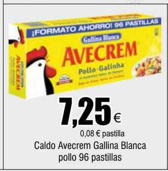 FROIZ Caldo avecrem gallina blanca pollo oferta