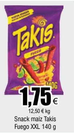 FROIZ Snack maíz takis fuego xxl oferta
