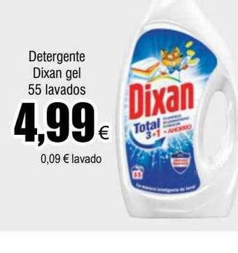 FROIZ Detergente dixan gel 55 lavados oferta