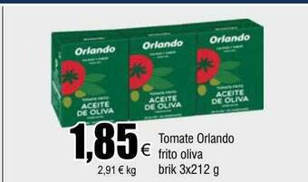 FROIZ Tomate orlando frito oliva brik 3 oferta