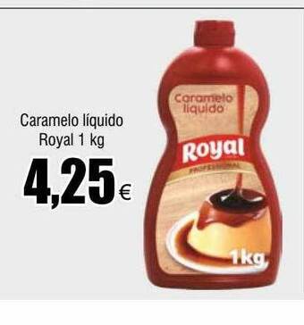 FROIZ Caramelo líquido royal oferta